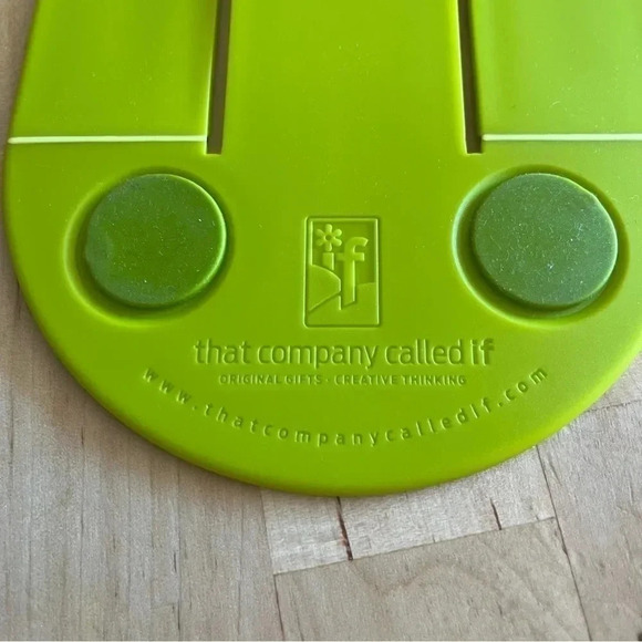 That Company Called If Pop Up Book End Green Bookend lot of 2 organizer - Picture 5 of 7